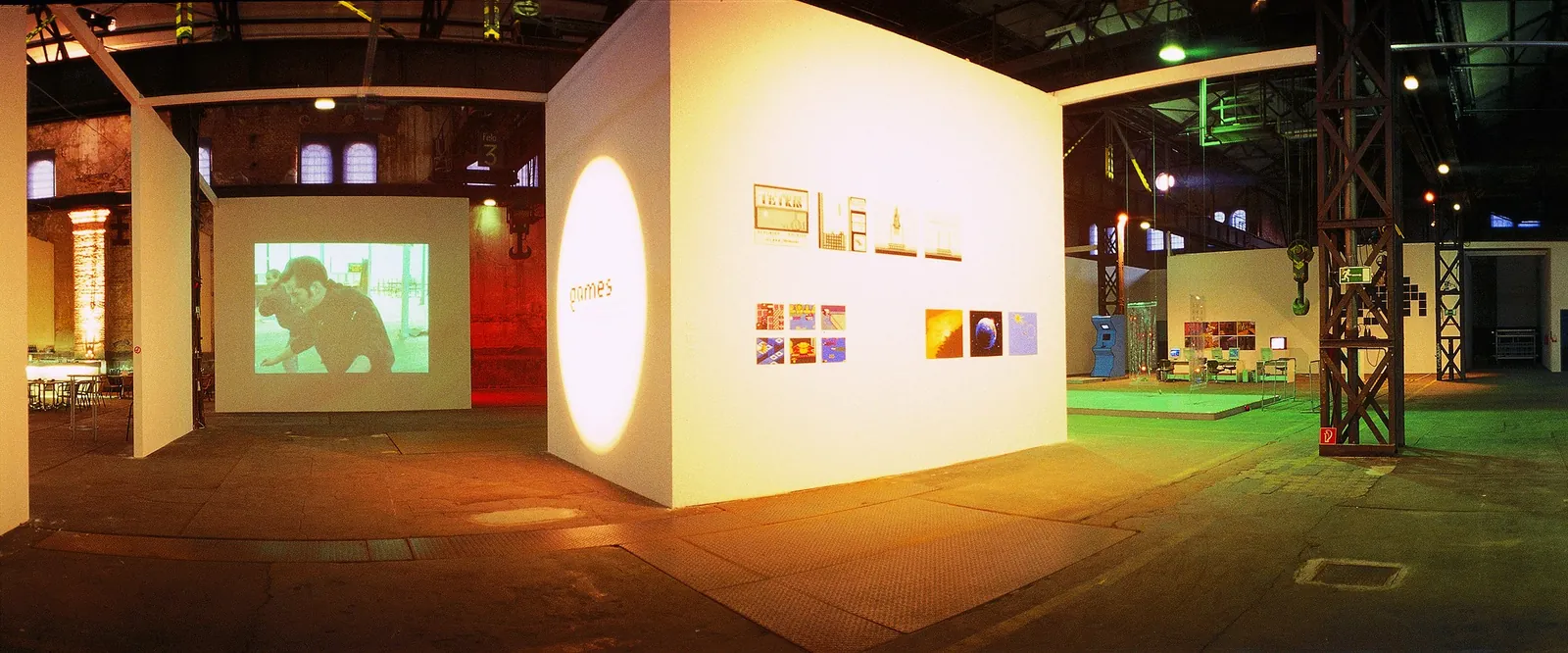 Panorama der Ausstellung games in der PHOENIX Halle Dortmund