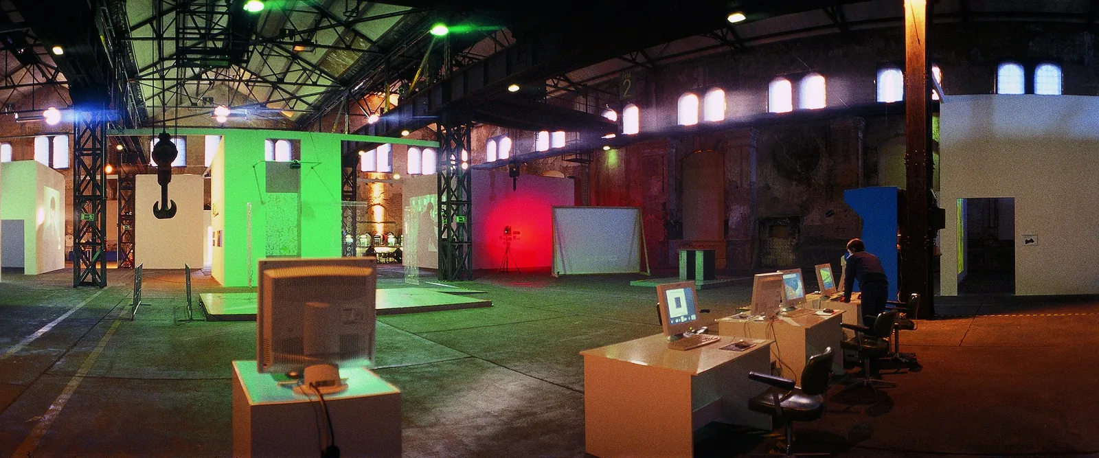Panorama der Ausstellung games in der PHOENIX Halle Dortmund
